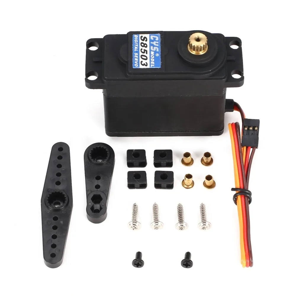 

CYS-S8503 30kg Metal RC Steering Servo for RC Car 1/5 HPI Buggy RC Car Truck Boat Airplane Helicopter Airplane