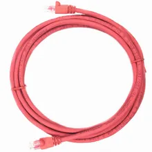 Cat6 UTP Bare Copper Pass Fluke Test Patch Cable 3M LSZH Red  Jacket 250MHz Network RJ45 Patch Cord Lan Cable With Connectors