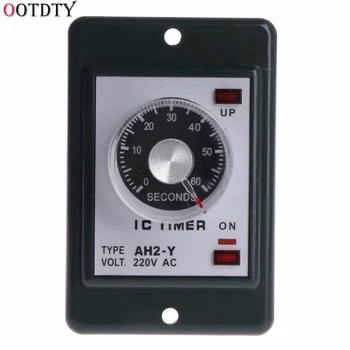 

0-60 seconds/minutes Power On Delay Timer Relay With Socket Base AC 220V AH2-Y Time Switch