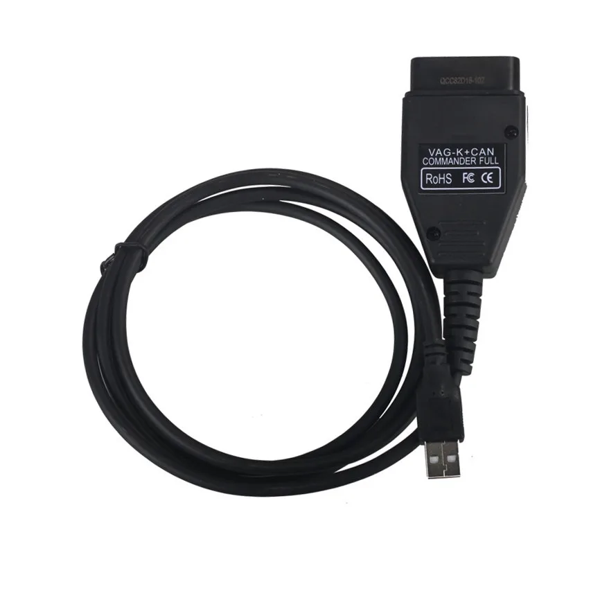 VAG K + CAN Commander 1 4 OBD2 диагностический сканер инструмент COM Кабель для VW Audi Skoda|vag can k|vag