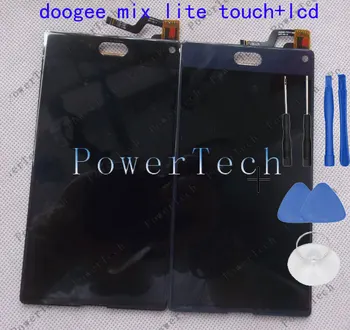 

Original Doogee mix lite Front Panel Touch Glass Digitizer Screen with LCD display for doogee mix lite Phone FREE SHIPPING