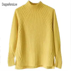 2019 Vintage Suéter de Cuello Alto Invierno de Gran Tamaño Giro Flores de Cáñamo Cuello Alto Flojo Jerseys Mujeres Espesar Punto Cálido Suéter 2019 Vintage Suéter de Cuello Alto Invierno de Gran Tamaño Giro Flores de Cáñamo Cuello Alto Flojo Jerseys Mujeres Espesar Punto Cálido Suéter