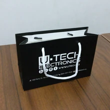 1000 шт/партия 19Hx13x6cm пакеты с печатью по заказу с собственным логотипом/Заказная бумажная хозяйственная сумка/одежда/Ювелирные изделия/рекламные мешочки