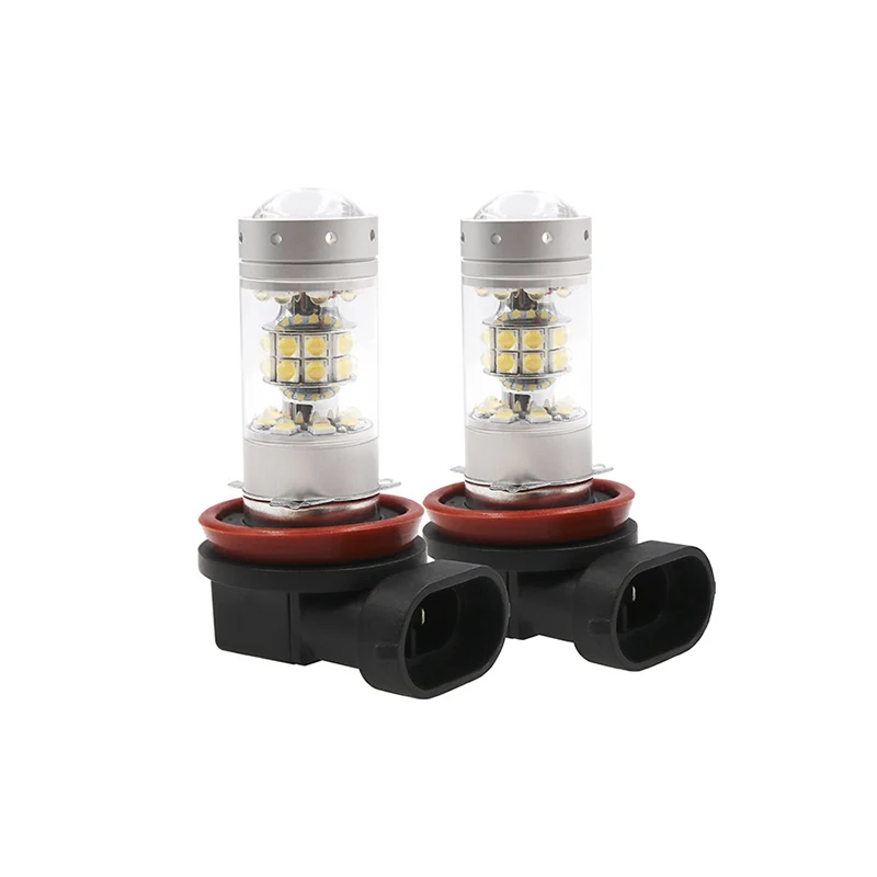 2x H8 H11 H16JP 150W 1200LM SHARP Chip LED Fog font b Lamp b font 12V