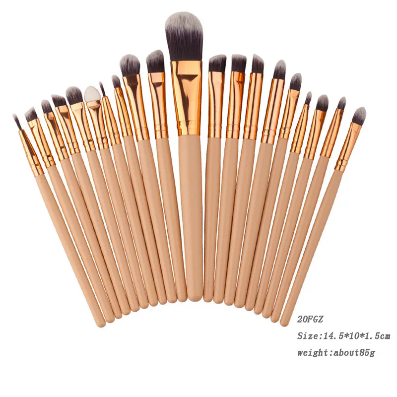 

Upgrade item eyes brush set eyeshadow eyeliner lipstick sponge makeup brushes women foundation Cosmetics beautyTools Maquiagem