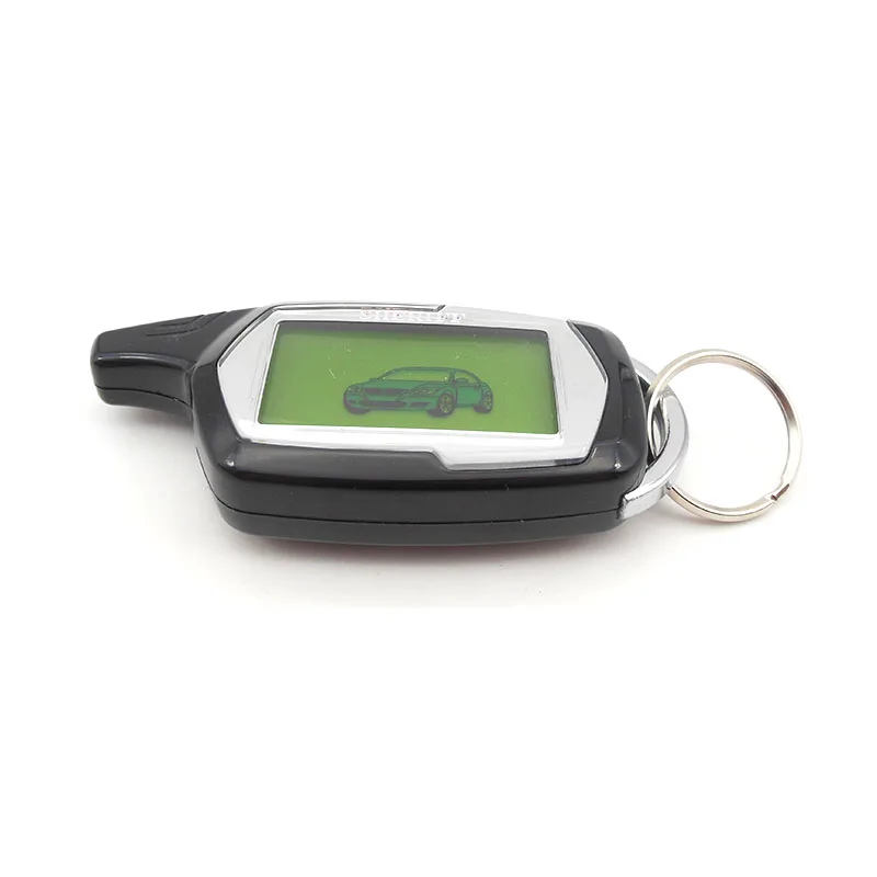 

Russian version ZX1090 LCD Remote for Sheriff ZX1090 car remote controller lcd two way car alarm system free shipping