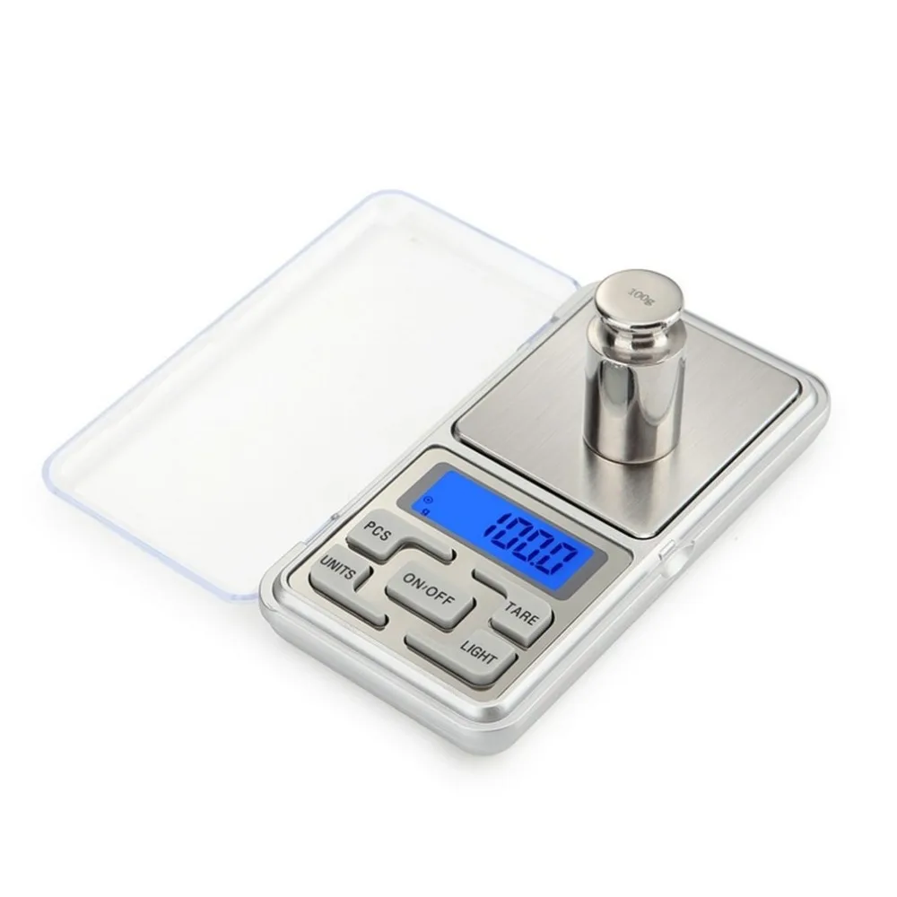 

HT-668B 500g x 0.1g/0.01g Mini Precision Digital Scales for Gold Sterling Silver Scale Jewelry Balance Gram Electronic Scales