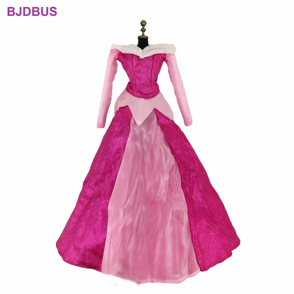 High Quality Fairy Tale Dresses Glitter Gown Long Sleeves Clothes For 17'' Doll Accessories Kids Toy | Игрушки и хобби