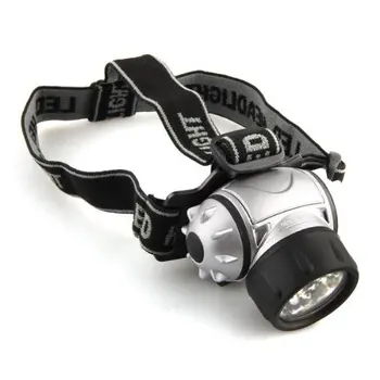 

Lampara para Cabeza Ajustable Impermeable 12LED Luz Blanco Excursion