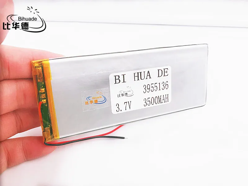 Li-po 3,7 V 3500 mah 3955136 литий-полимерная аккумуляторная батарея для DIY gps power bank Tablet PC MID DVD, pad