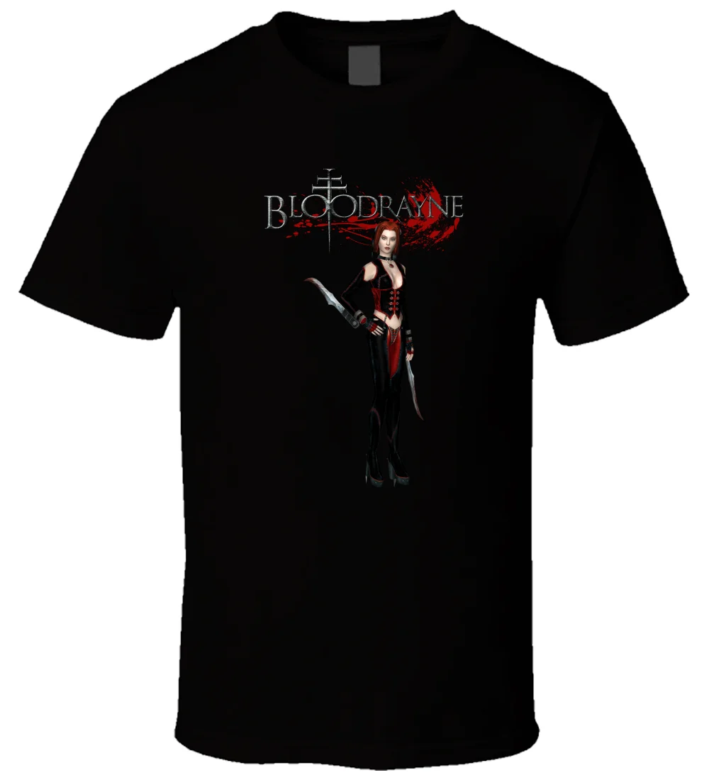 Bloodrayne 1 T Shirt Fashion Print T shirt Plus Size-in T-Shirts from ...