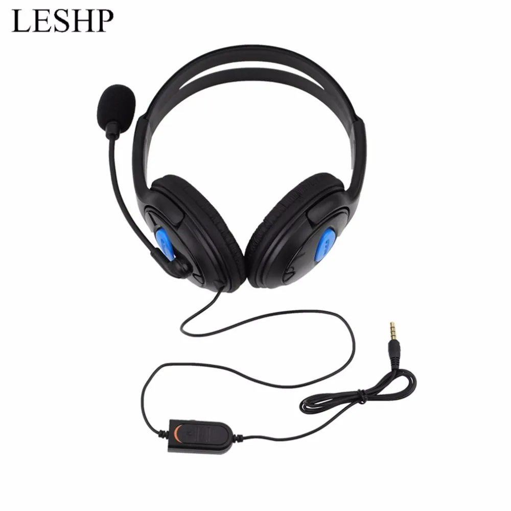 

Wired Gaming Headset Earphones Headphones with Microphone Mic Stereo Supper Bass for Sony PS4 for PlayStation 4 Gamers