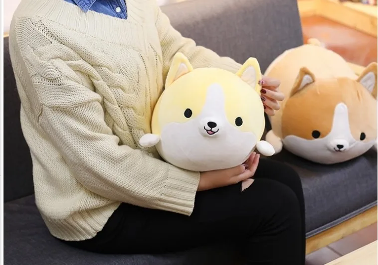 1 шт. 35/55 см Мягкие Плюшевые Kawaii толстый Косплей Shiba «Лисья Секретная служба»(Inu и собаки из мультфильма, подушка для детей girlfreind подарок на день рождения