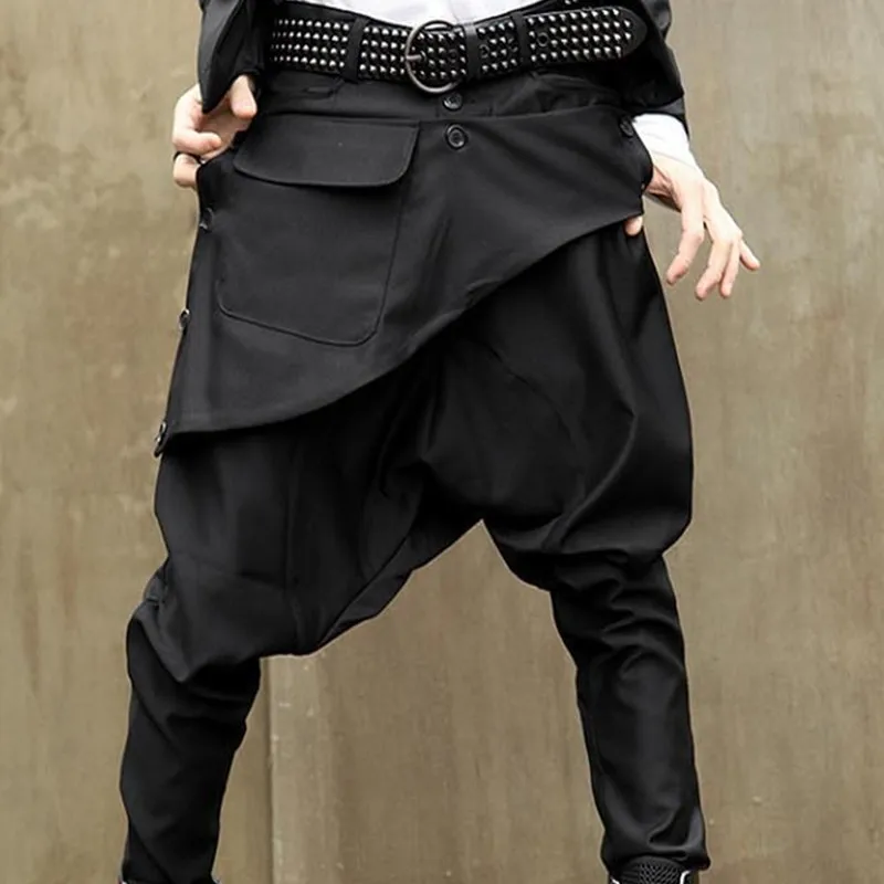 Buy Pants Men Non mainstream Trousers Novelty Skirt