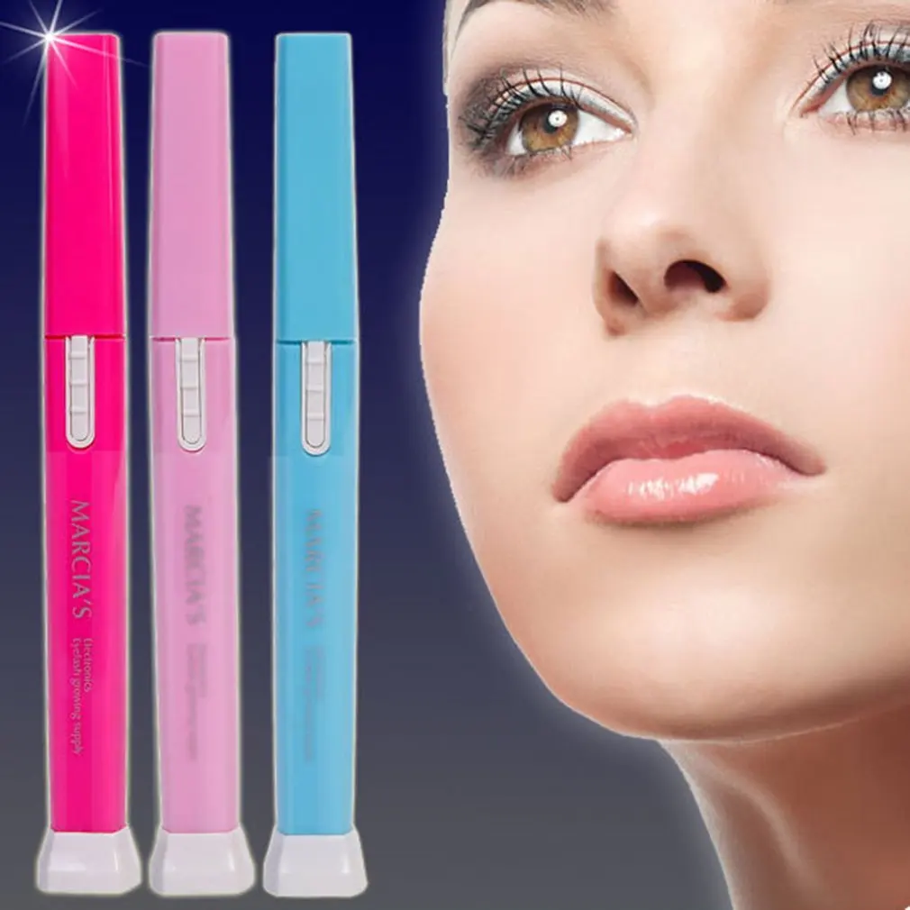 Electric Heated Eyelash Curler Mini double-sided curl perm eyelashes Makeup Eye Lashes Casual Long Lasting Pen | Красота и здоровье
