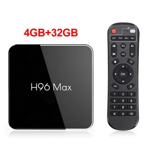 H96 MAX X2 Android tv Box 8,1 4 Гб 64 Гб S905X2 1080P H.265 4K Google Play Store Netflix Youtube H96MAX Smart tv box медиаплеер - Цвет: 4GB 32GB