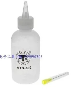 

50ml 100ml rosin flux alcohol container bottle with needle WTS-001 WTS-002