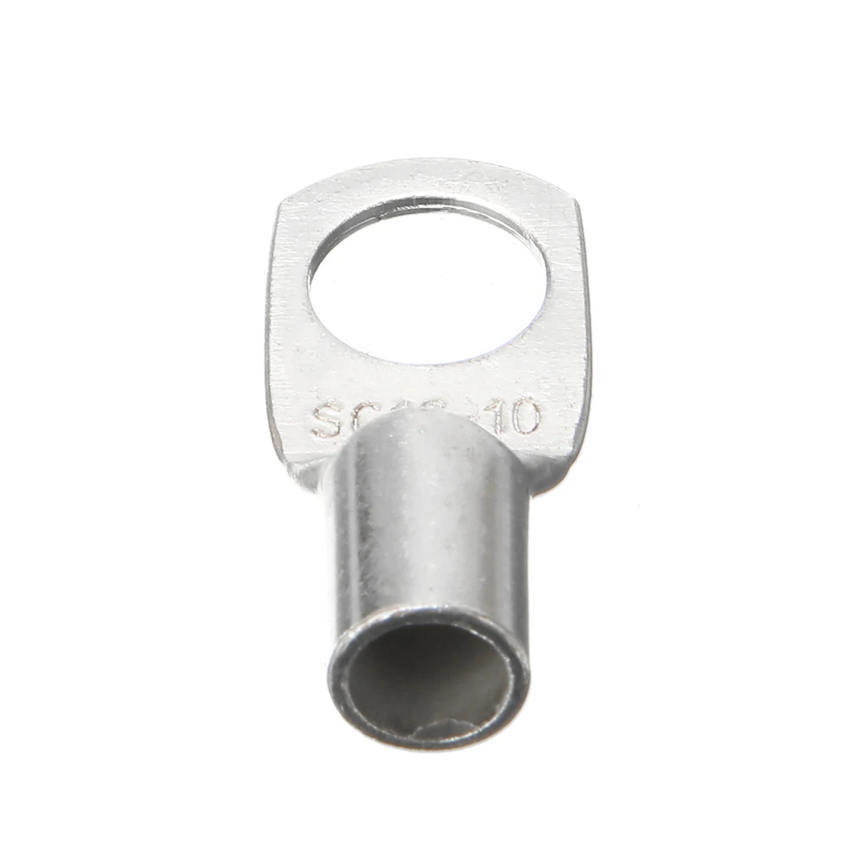 10pcs/set Crimp/Solder Battery Lug Terminal 16mm Cable Connector With 10mm Bolt Hole For Auto Terminals