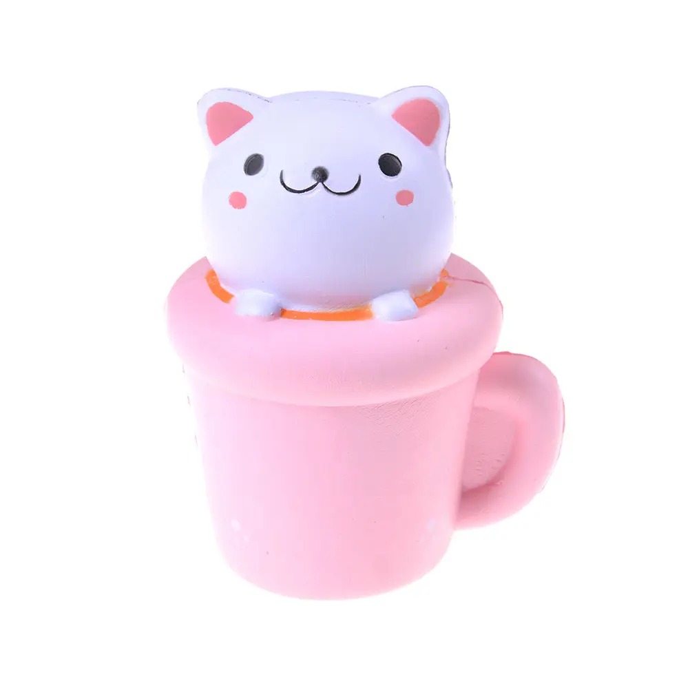 Elastic Simulation Paper Cup Cat Soft Squeeze Toy Kids Toy Random Color Jumbo Squishy Cat Cup Elastic Simulation Paper Cup Cat Soft Squeeze Toy Kids Toy Random Color Jumbo Squishy Cat Cup