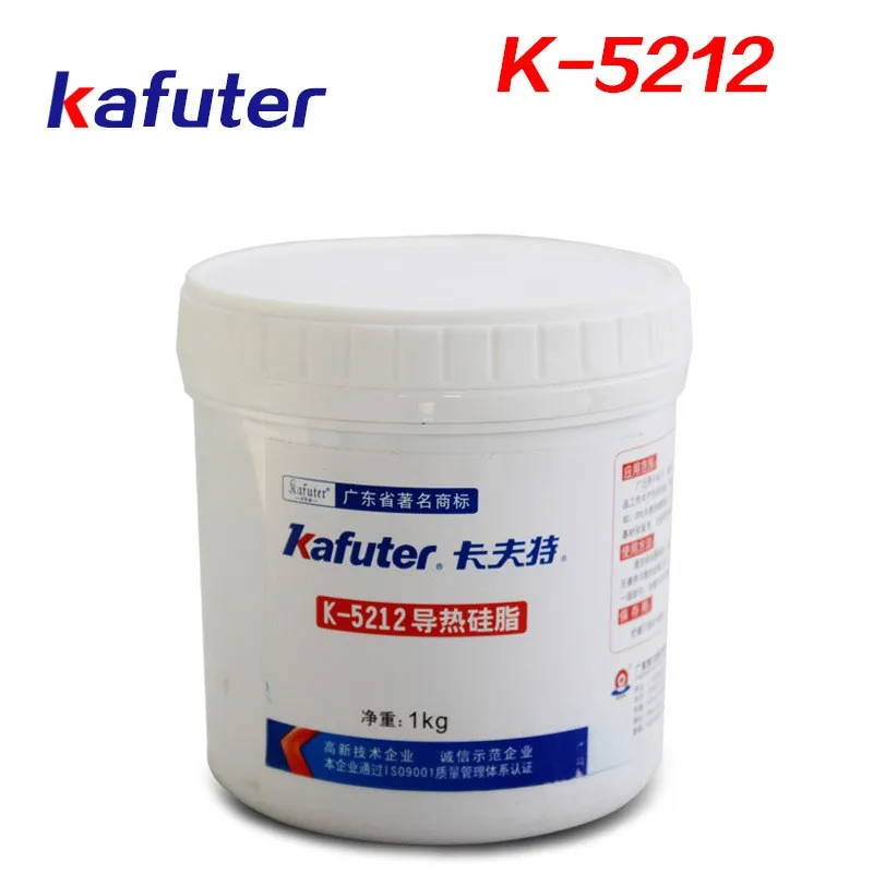 Kafuter 1 кг/горшок K-5212 термопаста охлаждения наполнения теплопроводность 2,0 Серый