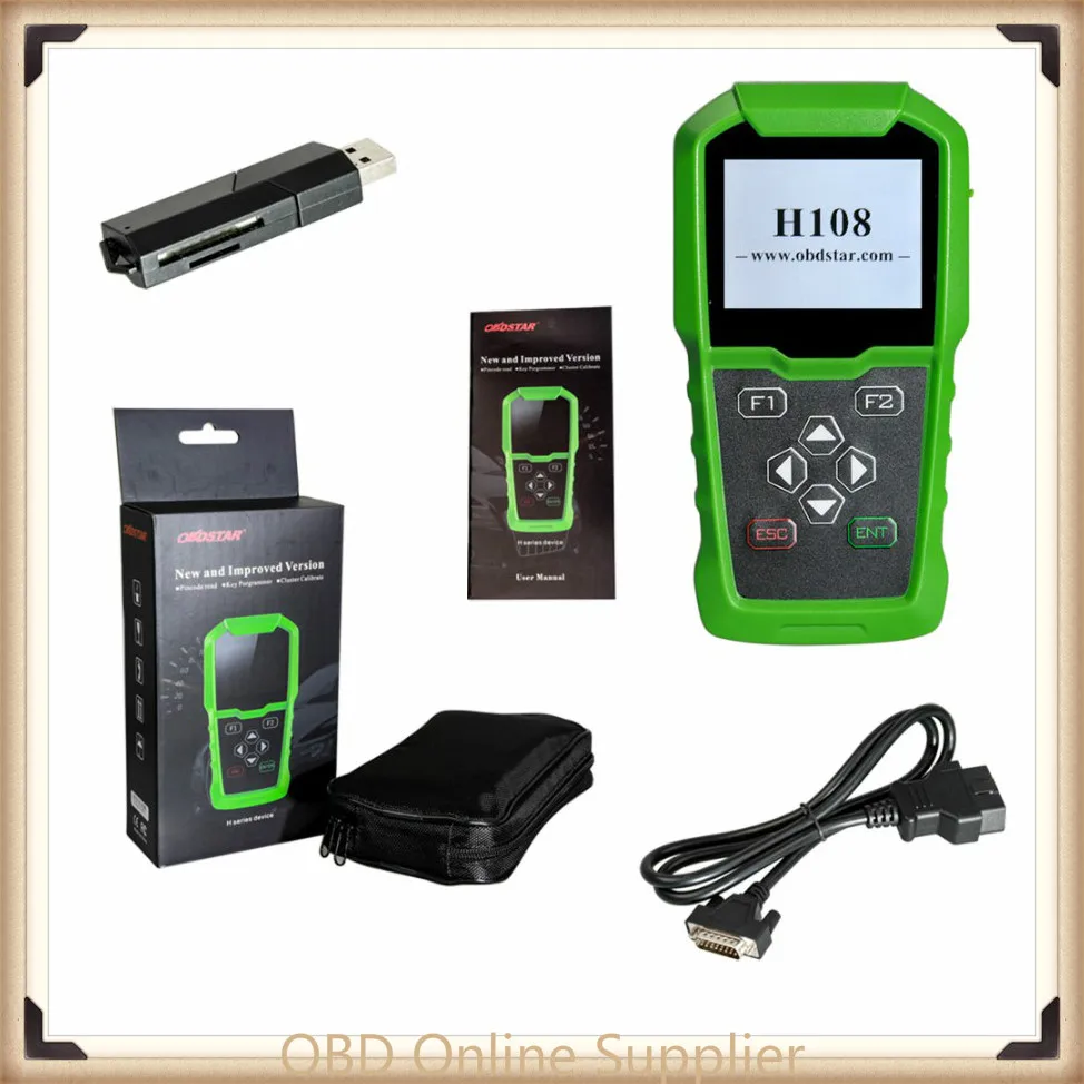 OBDSTAR H108 PSA Programmer All Key Lost Programming/Pin Code Reading
