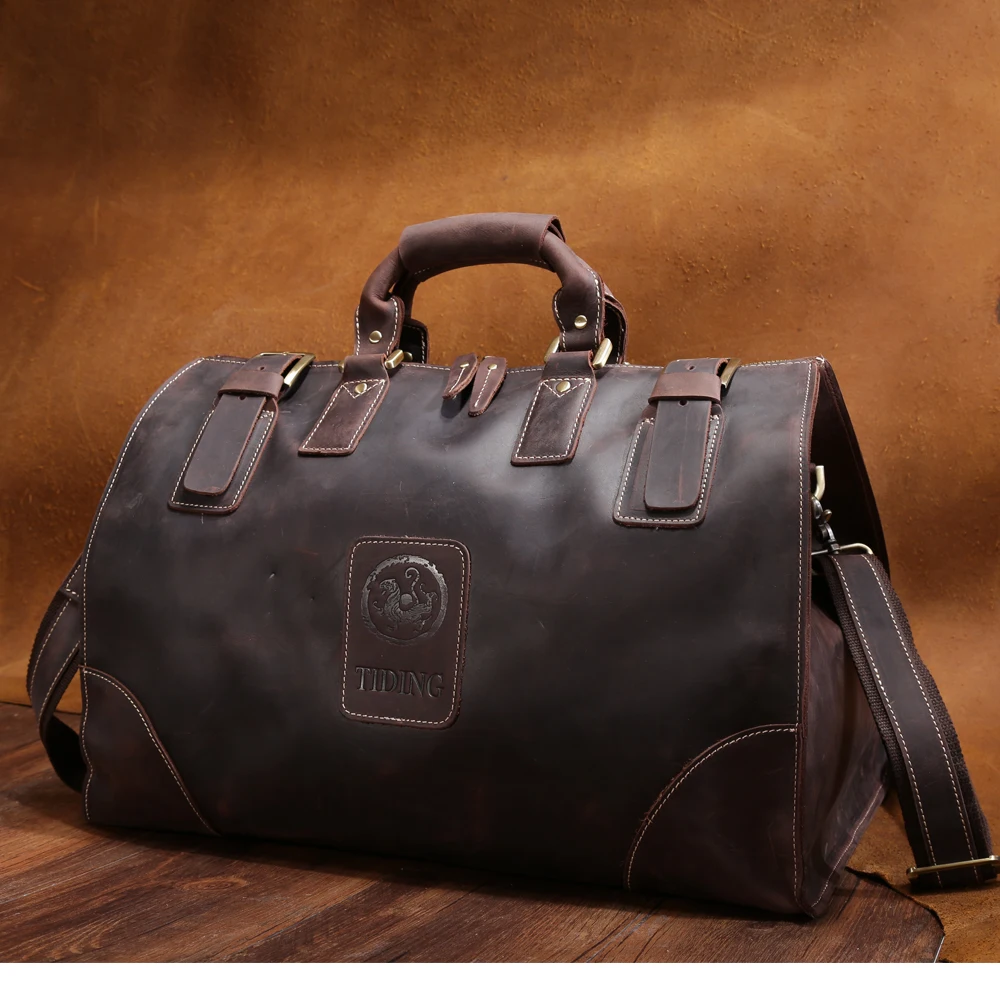 Fklee Canvas Handbag Large Canvas Bag Man Bag Cross Travel Bag Travel Luggage Bag Travel Tote Luggage Bag