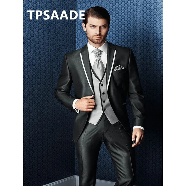 Классический свадебный костюм жениха на заказ мужской Лучший (пиджак + брюки