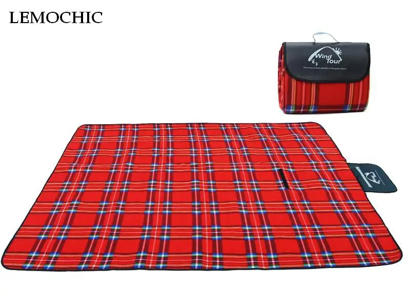 

LEMOCHIC High quality waterproof barbecue camping equipment  yoga pad matelas gonflable tourist tent sleeping blanket beach mat