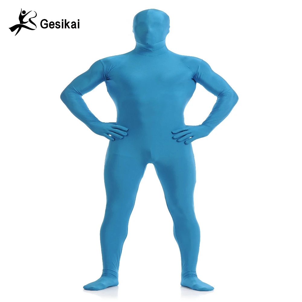 Gesikai мужской костюм Зентаи спандекс лайкра|skin tight suits|skin zentai suitzentai skin suit |