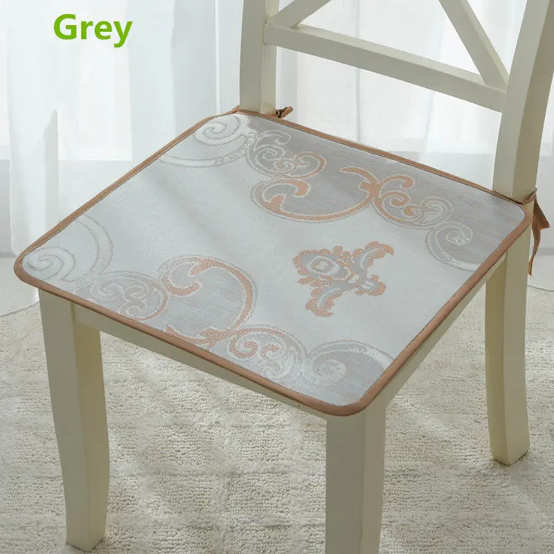 Buy Summer Ice Silk Fabric Chair Cushion Cool And