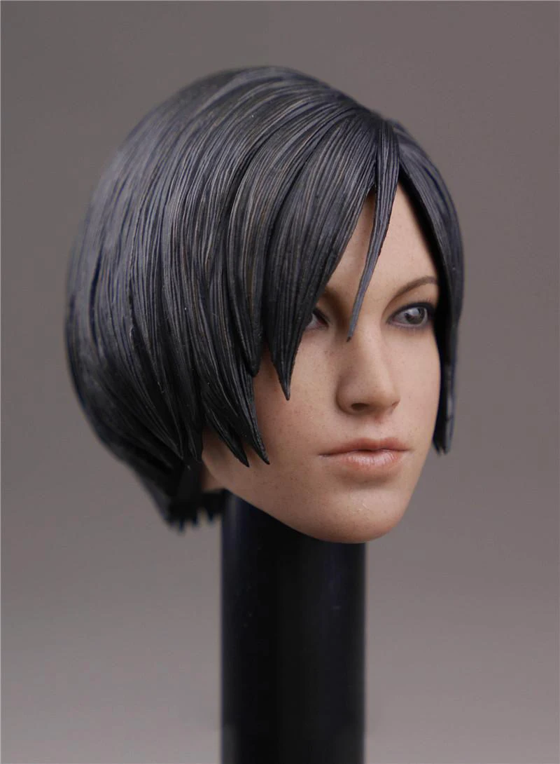 1/6 Ada Wong лепка головы с короткими волосами для женского тела 12 дюймов|head sculpt|ada wong1/6