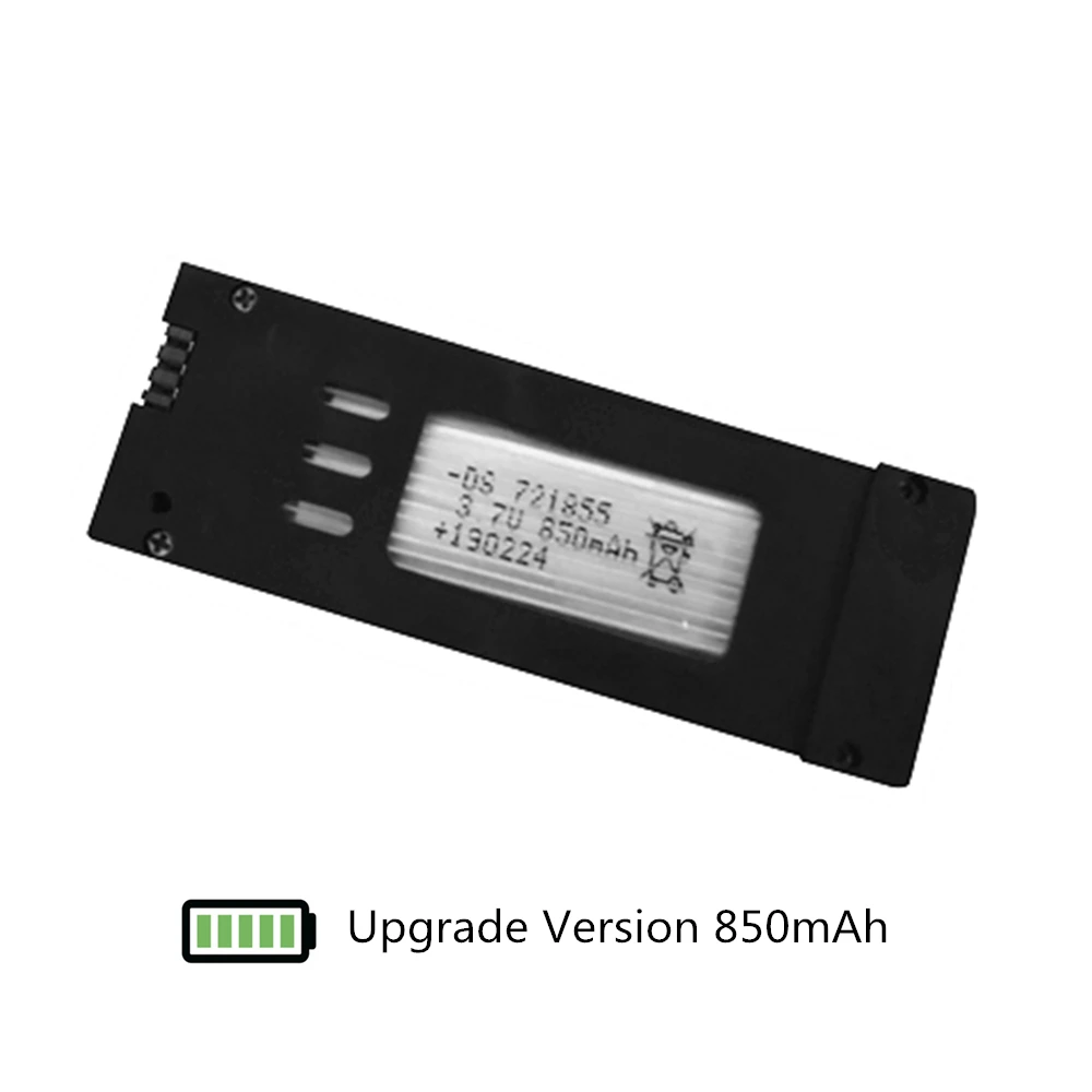 3 7 V 850mah литиевая батарея для E58 JY019 GD88 L800 S168 складной четырехосевой летательный