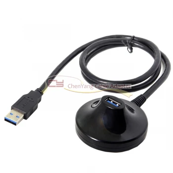 

CY USB 3.0 Type-A Male to Female Extension Dock station Docking Cable 0.8m