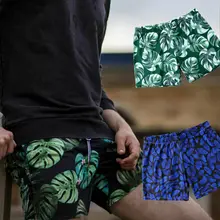 Мужские повседневные спортивные шорты для спортивного зала, пляжные шорты с принтом, пляжные шорты, пляжная одежда