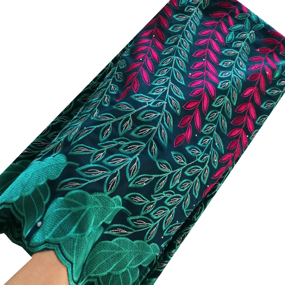 african-lace-fabric-green