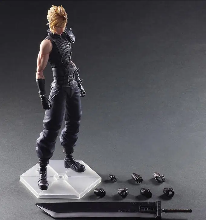 

Final Fantasy Play Arts Kai Cloud Strife 2nd Anime Collection Model Toy Action Figure 270MM Final Fantasy Playarts Kai Doll Gift