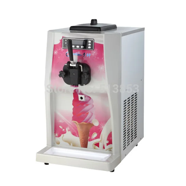 

Single flavor Soft Serve Ice Cream Machine low price of Ice Cream Making Machine 14-16L/h