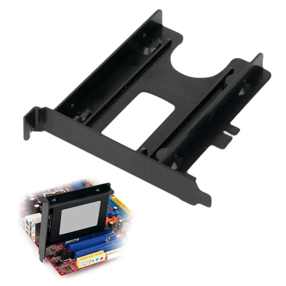 Новый разъем PCI 2 5 дюйма HDD/SSD держатель для задней панели адаптер жесткого диска