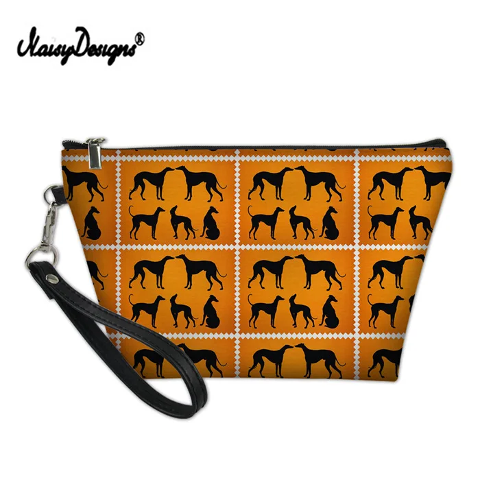 Женская косметичка Dot Greyhound Dog, дорожная косметичка, модная женская косметичка, косметичка, несессер, косметичка, органайзер, чехол, клатч - Цвет: Светло-зеленый