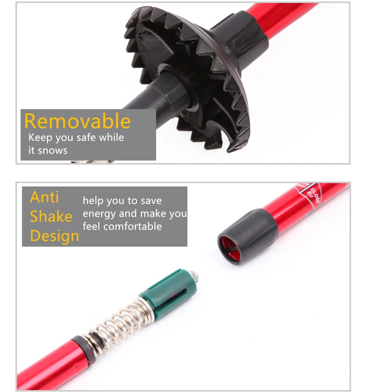 Палки для скандинавской ходьбы Пеший Туризм палка треккинг полюса альпеншток телескопическая трость Nordic прогулки походы полюсов