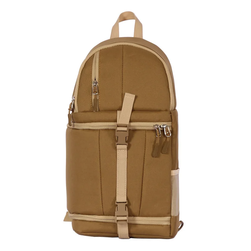 

Outdoor wear-resistant camera bag shockproof dustproof practical single shoulder slung SLR multi-function bag