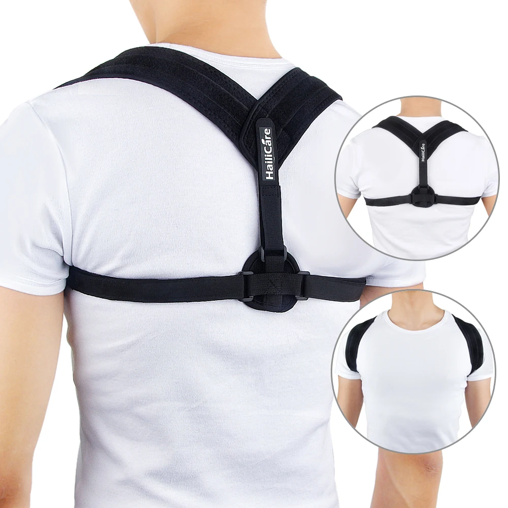 Back Posture Corrector Belt Shoulder Lumbar Brace Spine Support Adjustable Strengthen Child Adult Corset Body Bone Protector