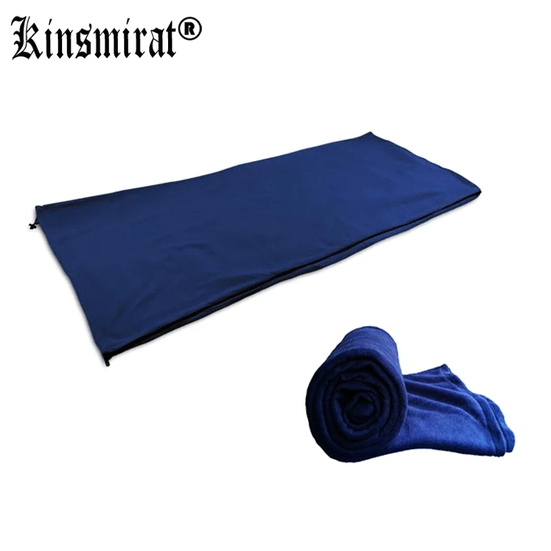 Теплый спальный мешок с подкладкой уличный из флиса для обеда|sleeping bag liner|warm sleeping