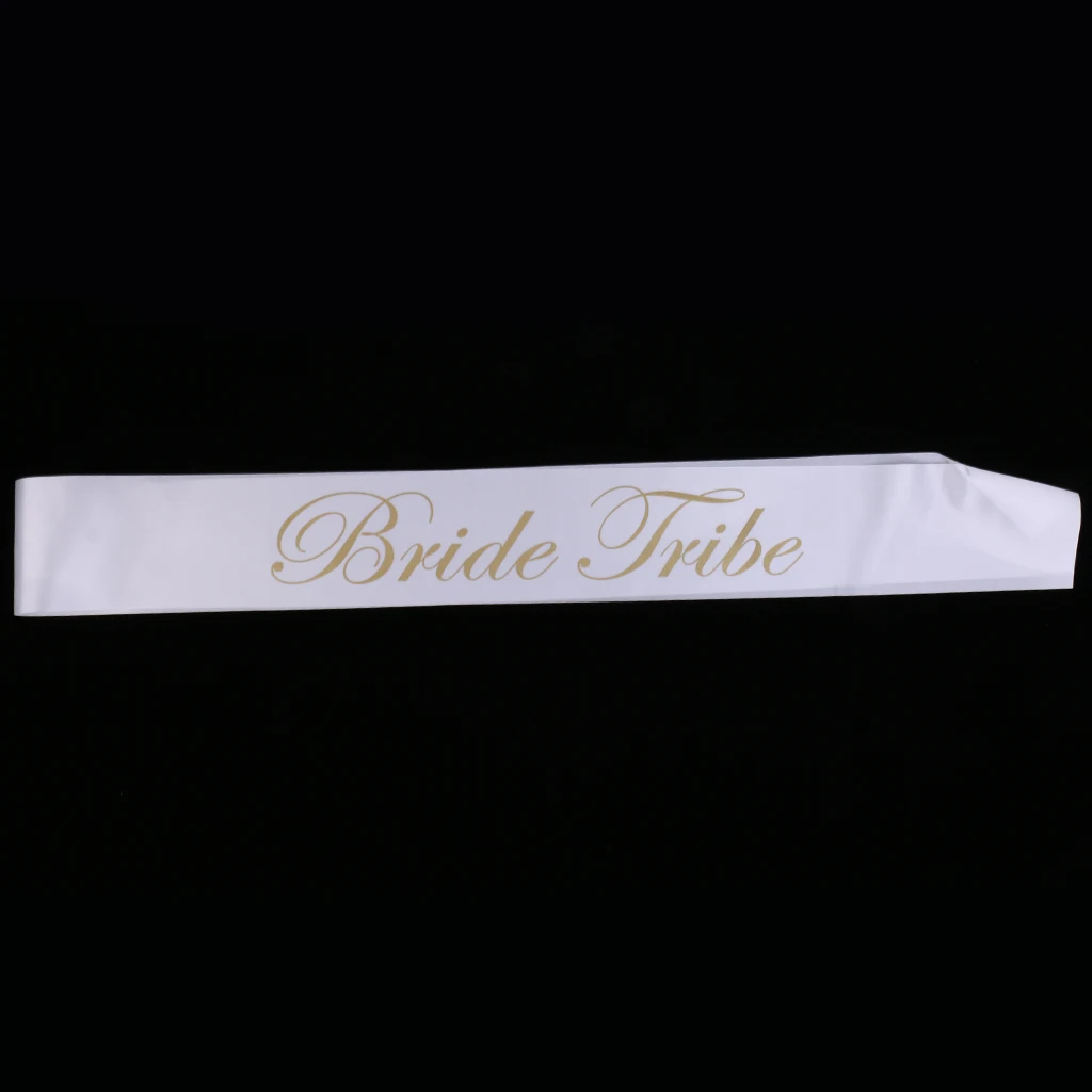 Pack of 20/Set Bride Tribe Sash Wedding Sash Hen Night Bachelorette Party Decor 78 x 10 cm