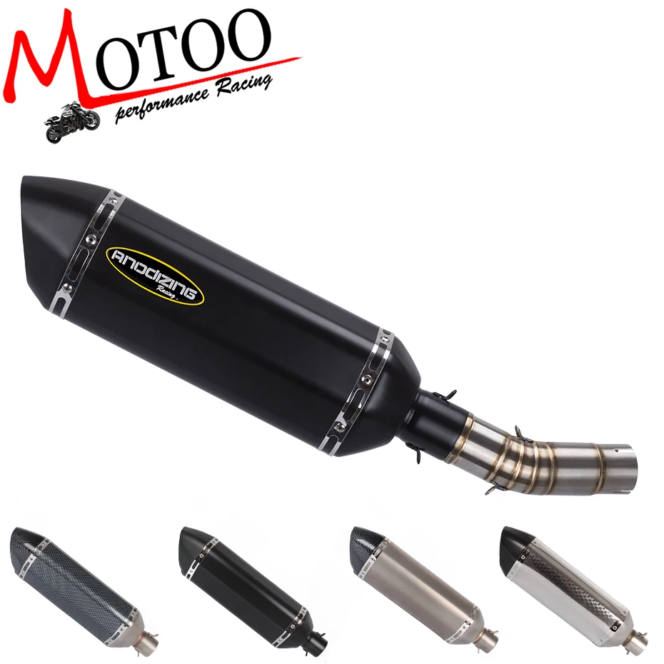 

Motoo - Slip on FOR SUZUKI GSX250R GSXR250 Link Pipe Stainless Steel Exhaust Muffler Silence Set Link Middle Pipe
