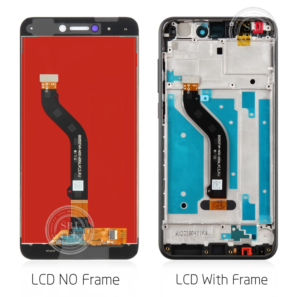 Ceny Do wyświetlacza Huawei Honor 8 Lite montaż digitizera ekranu dotykowego Huawei Honor 8 Lite LCD z ramką PRA TL10 LX1 LX3 ekran