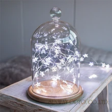 3.3M 30LED Star Copper Wire String Lights LED Fairy Lights Christmas Wedding decoration Lights Battery Operate twinkle lights