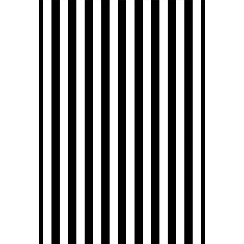 

Polyester Photo Background Black and White Stripes Backdrop Washable Table cloth CM-5686