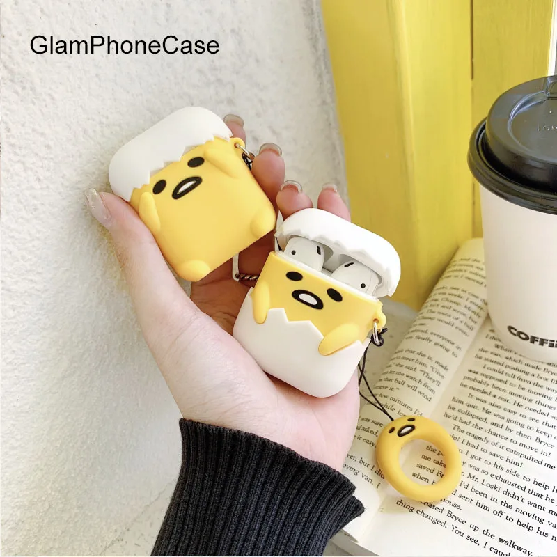 

GlamPhoneCase Eggshell Doll Airpods1/2 Generation Protective Cover Apple Wireless Bluetooth Headset Box