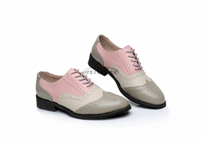 designer handmade do vintage oxfords sapatos para